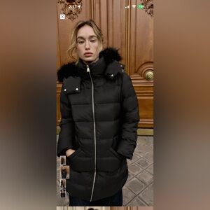 Zara Down Jacket with Hoodie Windproof Water Repellent